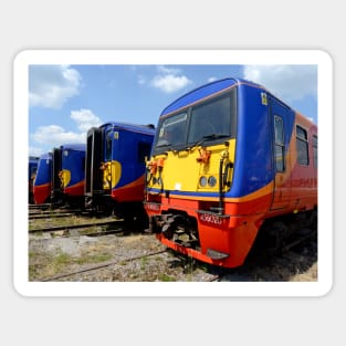 South Western Railway trains at Long Marston Sticker